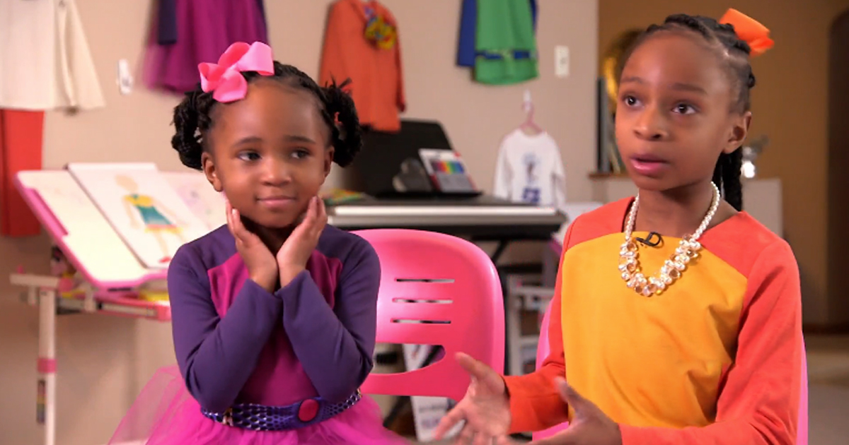 Two Girls Have Already Launched Their Own Fashion Empire Before Starting 3rd Grade