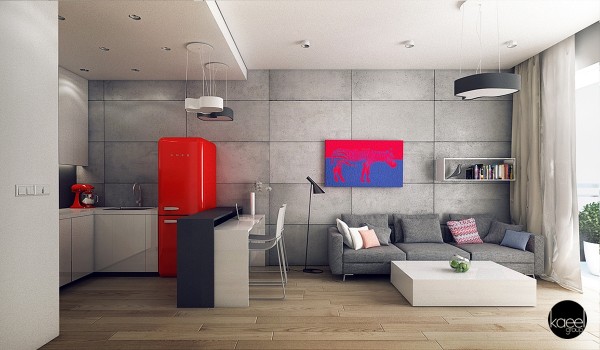 23 Open Concept Apartment Interior Designs For Your Insipiration